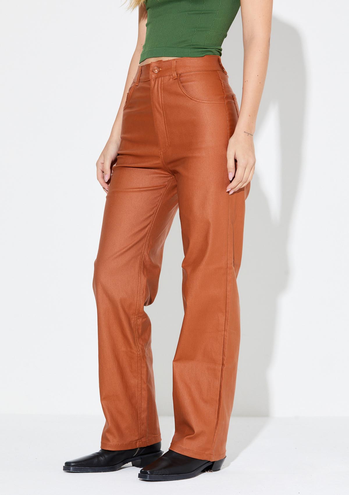 Pantalon best sale palazzo naranja